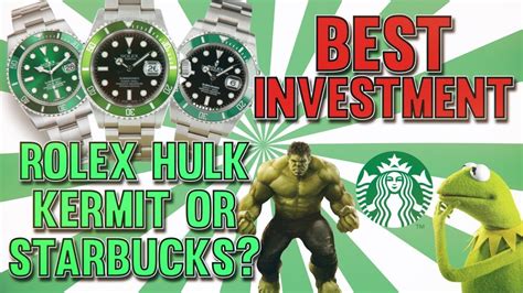 rolex hulk vs kermit|rolex kermit vs hulk starbucks.